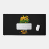Ananas Bücher Schreibtischunterlage (Tastatur & Maus)
