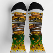 Ananas Bücher Socken (Oben)