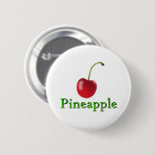 Ananas Button (Vorne & Hinten)