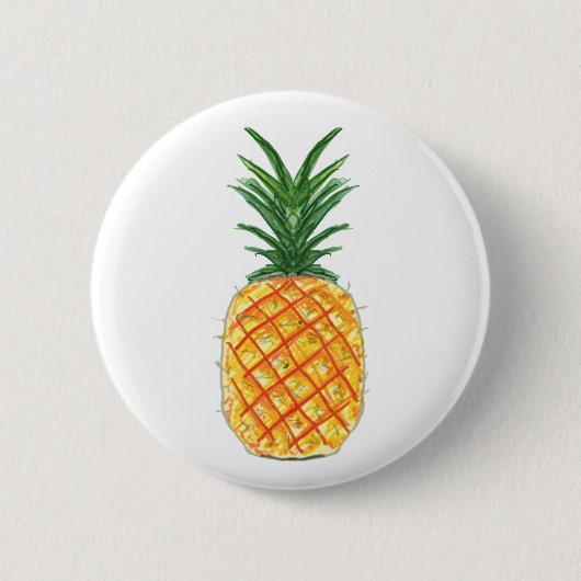 Ananas Button (Vorderseite)