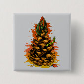 Ananas Button (Vorderseite)
