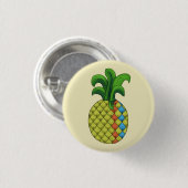 Ananas Button (Vorne & Hinten)