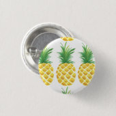 Ananas Button (Vorne & Hinten)