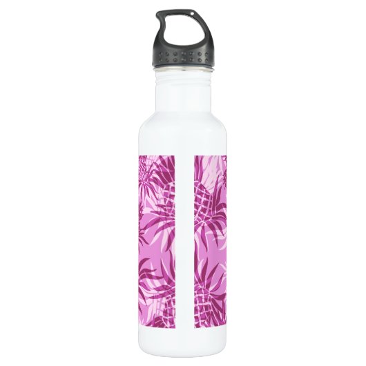 Ananas-Camouflage Hawaii Trinkflasche (Rückseite)