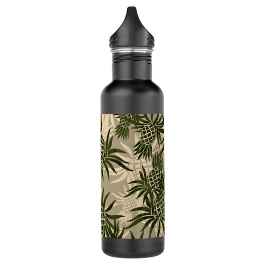 Ananas-Camouflage Hawaii Trinkflasche (Links)