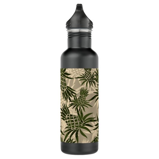 Ananas-Camouflage Hawaii Trinkflasche (Rechts)