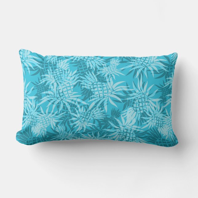 Ananas-Camouflage Hawaiian Lumbar Pillows Lendenkissen (Vorderseite)