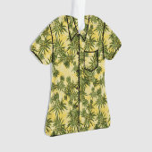 Ananas-Camouflage Hawaiian Tropical Aloha Shirt Ornament (Vorderseite)