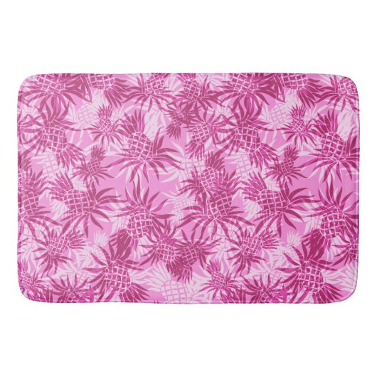 Ananas-Camouflage Hawaiian Tropical Badematte (Vorderseite)