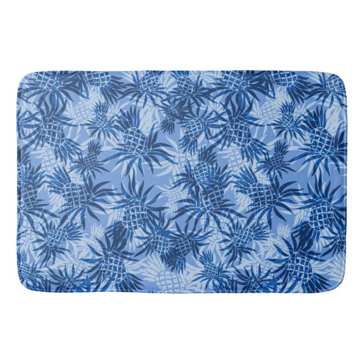 Ananas-Camouflage Hawaiian Tropical Badematte (Vorderseite)