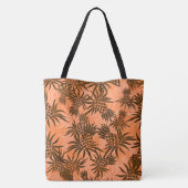 Ananas Camouflage Hawaiian Tropical Beach Bag Tasche (Rückseite)