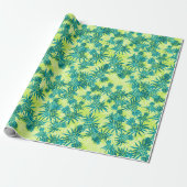 Ananas-Camouflage Hawaiian Tropical Geschenkpapier (Ungerollt)
