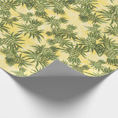 Ananas-Camouflage Hawaiian Tropical Geschenkpapier (Ecke)