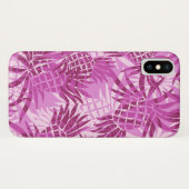 Ananas-Camouflage Hawaiian Tropical - Rosa Case-Mate iPhone Hülle (Rückseite (Horizontal))