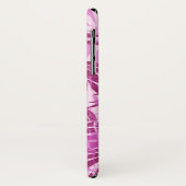 Ananas-Camouflage Hawaiian Tropical - Rosa Case-Mate iPhone Hülle (Hinten/Links)