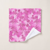 Ananas-Camouflage Hawaiianisches tropisches Koordi Badhandtuch Set (Waschlappen)