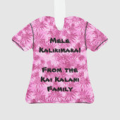 Ananas-Camouflage-hawaiisches tropisches Aloha Ornament (Rückseite)