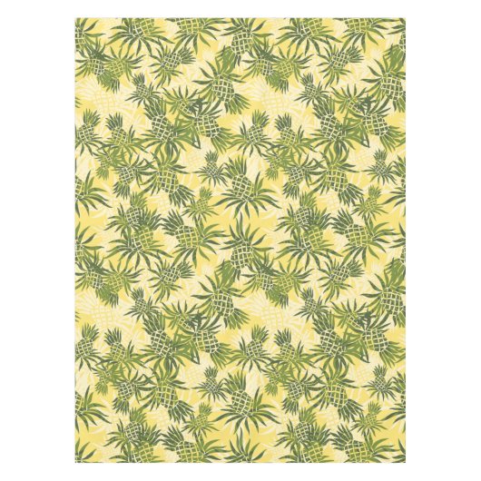 Ananas-Camouflage-hawaiisches tropisches Tischdecke (Vorderseite)