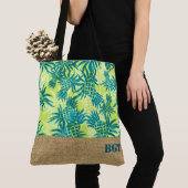 Ananas Camouflage Monogram Hawaiian Beach Bag Tasche (Von Nahem)