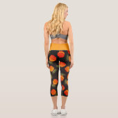 Ananas Capri-Leggings Capri Leggings (Rückseite)