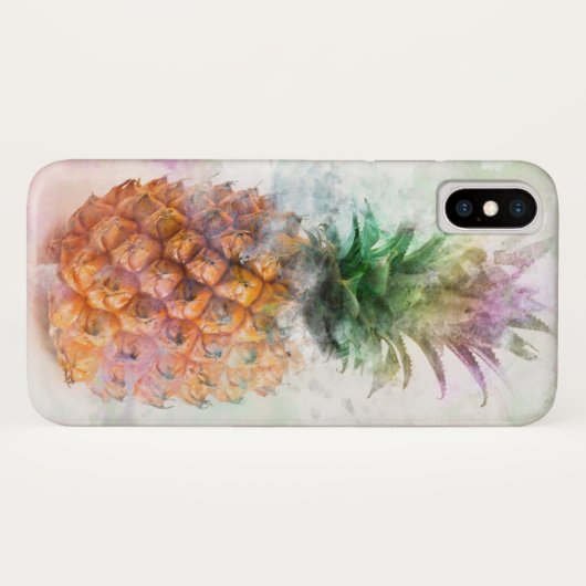 Ananas Case-Mate iPhone Hülle (Rückseite (Horizontal))