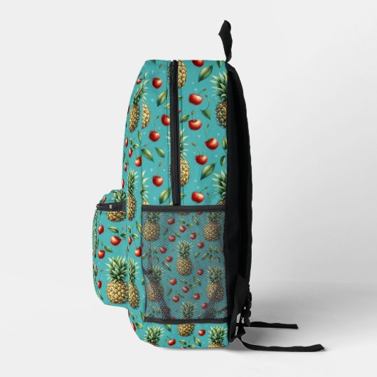 Ananas Cherry Bliss Bedruckter Rucksack (Rechts)