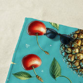 Ananas Cherry Bliss Strandtuch (Beispiel)