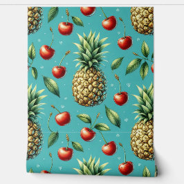 Ananas Cherry Bliss Tapete