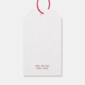 Ananas-Chutney-Hüttenkonserve Geschenkanhänger (Rückseite)