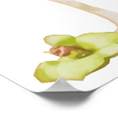 Ananas-Cocktail Poster (Ecke)