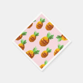 Ananas Cocktailpapier Napkins Serviette (Ecke)
