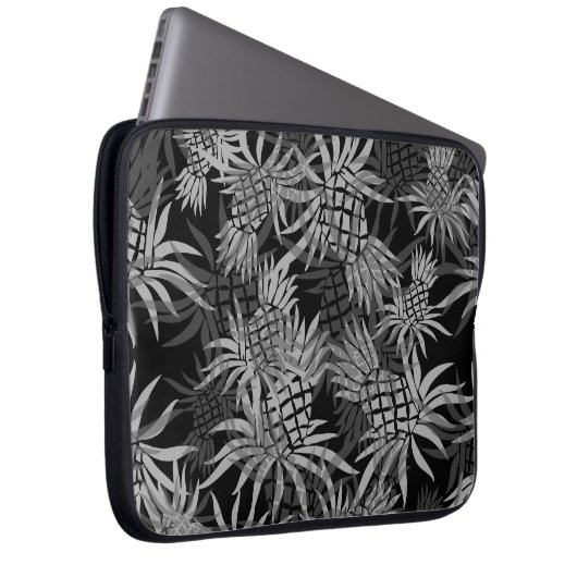 Ananas-Collagen-hawaiischer NeoprenWetsuit Laptopschutzhülle (Vorne Rechts)