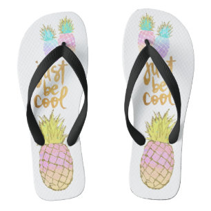 Ananas Cool Badesandalen