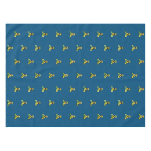 Ananas Cotton Tablecloth aus Aloha Collection Tischdecke (Vorderseite (Horizontal))