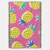 Ananas Crazy Colors: Childish Pop-Art. Decke (Vorderseite Vertikal)