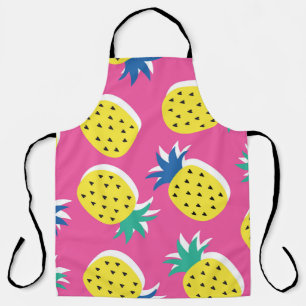 Ananas Crazy Colors: Childish Pop-Art. Schürze