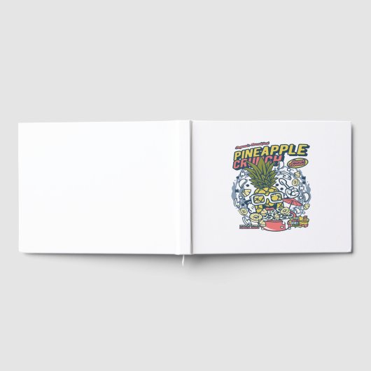 Ananas Crunch Gästebuch (Voll)