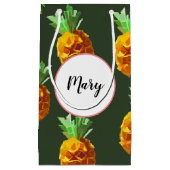 Ananas Custom Gift Bag Kleine Geschenktüte (Vorderseite)
