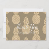 Ananas Danke Gold (Vorderseite)