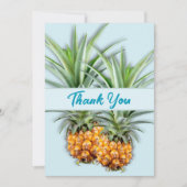 Ananas Danke, Newlyweds Couple Einladung (Vorderseite)