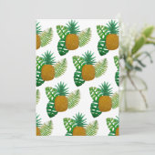 Ananas Dankeskarte (Stehend Vorderseite)