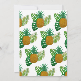 Ananas Dankeskarte