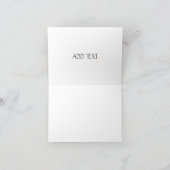 Ananas Dankeskarte (Innenseite)