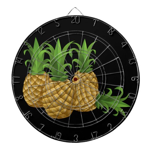 Ananas Dartscheibe (vorne)