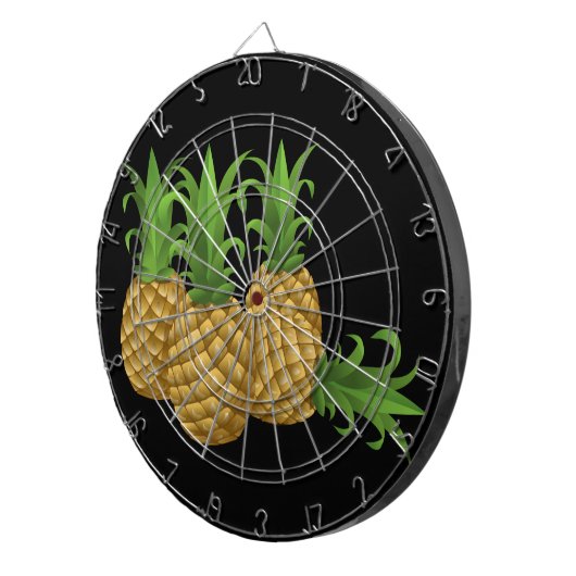 Ananas Dartscheibe (Vorderseite rechts)