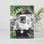 Ananas Delight Foto Save The Date (Stehend Vorderseite)