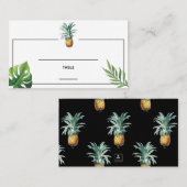 Ananas Delight Platzkarte (Vorne/Hinten)