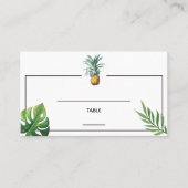 Ananas Delight Platzkarte (Vorderseite)