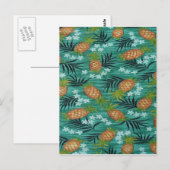 Ananas Delight Postkarte (Vorne/Hinten)