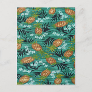 Ananas Delight Postkarte
